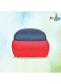 Chinmay Kids Baby Diaper Backpack For New Born Baby Mother Mom Stylish Polyester Organizer Bag For Casual Travel Outing & Traveling (Blue Red 16 X 9.5 X 7.5 In)  - Image 5