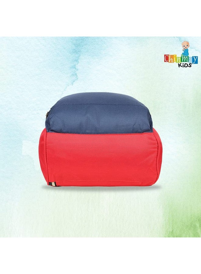Chinmay Kids Baby Diaper Backpack For New Born Baby Mother Mom Stylish Polyester Organizer Bag For Casual Travel Outing & Traveling (Blue Red 16 X 9.5 X 7.5 In)  - Image 5