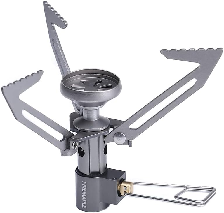 Fire-Maple Hornet II Portable Backpacking Hiking Stove, Mini with High Stability, UItra Light Titanium Gas Stove, for Camping, Backpacking, Hiking, and Survival - Image 1