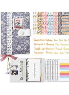 SYOSI A6 Budget Binder, Cash Envelopes for Budgeting, Organizer with Label Stickers, for Saving Money & Financial Management, Envelope Wallet  - Image 1