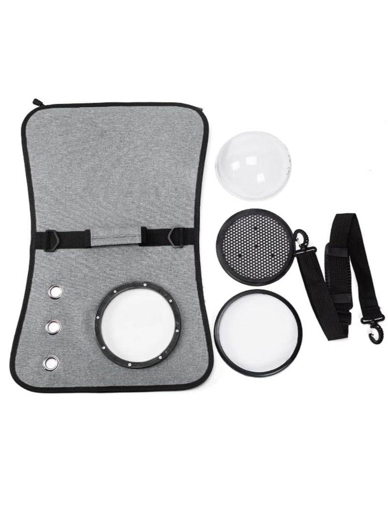 A.M Pet Carrier for Small Cat & Dog, Fashionable Cat Cage for Walking, Hiking,Shopping - Image 3