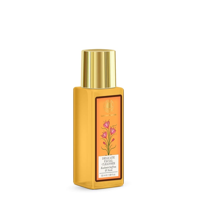 Forest Essentials Forest Essentials Delicate Facial Cleanser Saffron and Neem 50ml and Night Cream Kumkumadi Keram 30g - Image 3