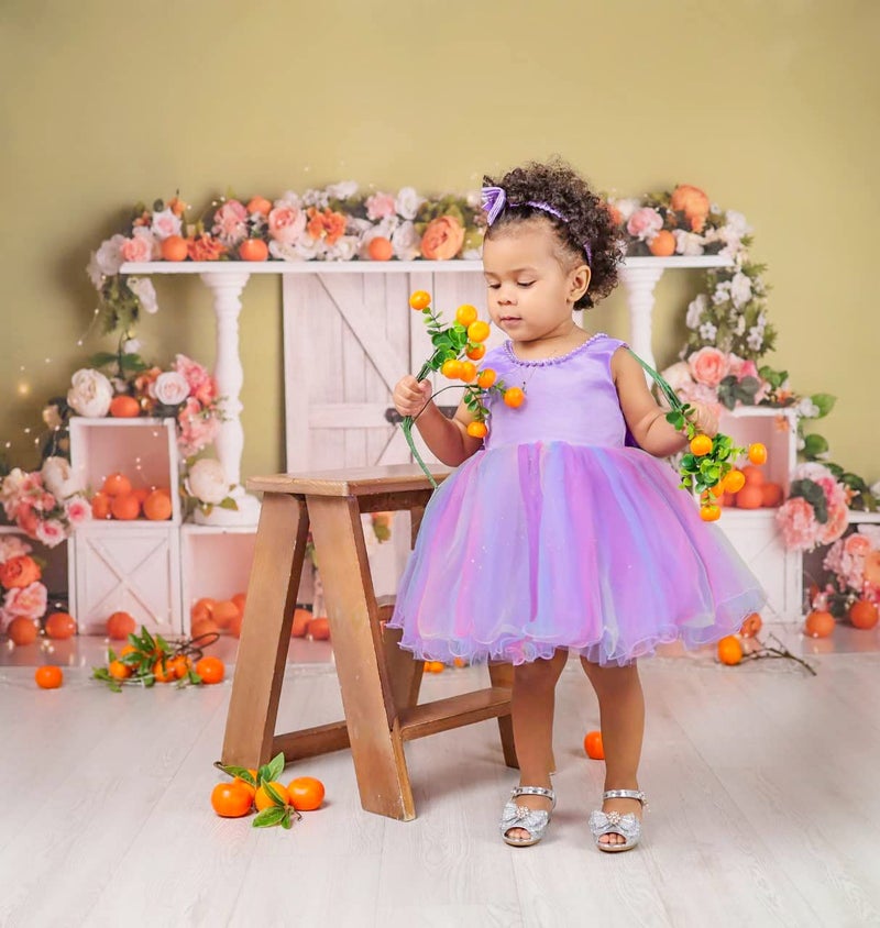 LZH Baby Girl Dresses,Baby Flower Girl Dress,Baby Girl Party Dresses 12-18 Months,lace Baby Dress,Toddler Pageant Dress - Image 3