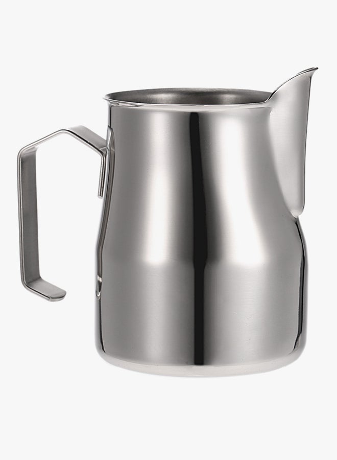 Loquat Milk Frothing Pitcher Silver 350ml - Image 2