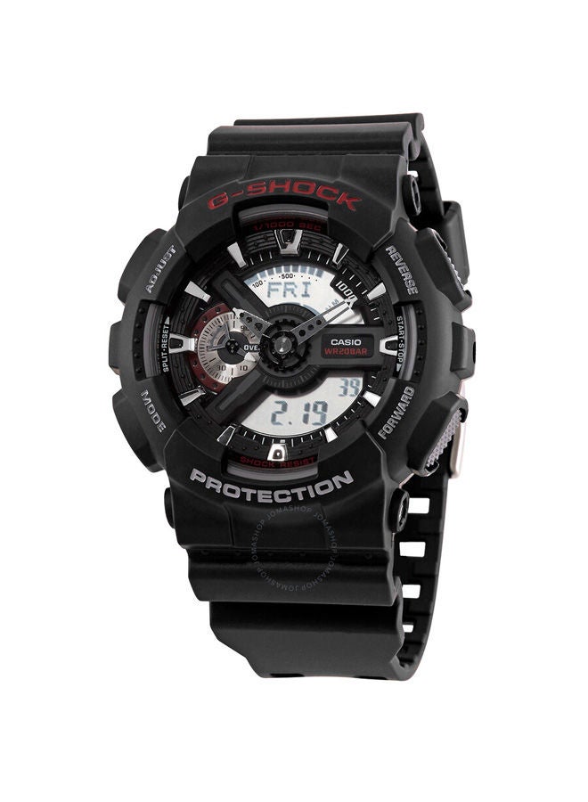 سعر ومواصفات G-SHOCK ساعة كرونوغراف من الراتنج GA-110-1ADR (Z577CFC378F13017A7CC2Z) على Noon EG