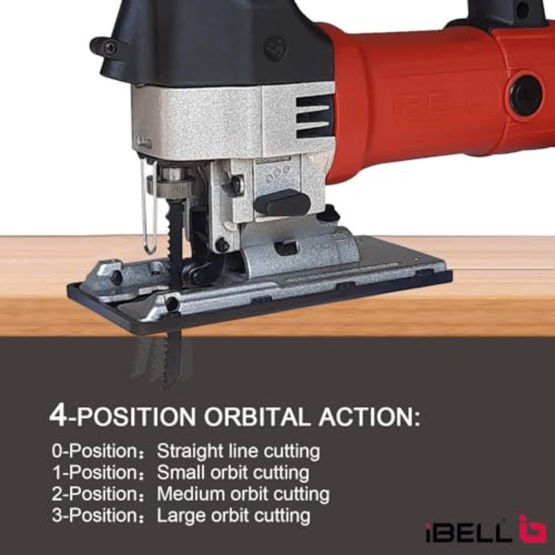 Professional Corded Electric Jig Saw Js10-70, 700W, Copper Armature, 500-3000Spm 65Mm With Variable Speed Control - Image 5