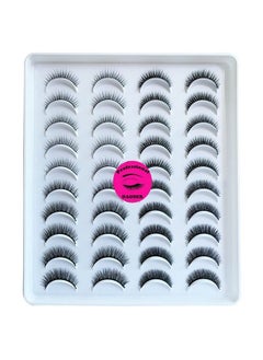 DAODER Lashes Short Eyelashes Natural Look Faux Mink Lashes Wispy Medium Length False Eyelashes 9~11mm Reusable Eye Lashes Pack Variety Styles 20Pairs  - Image 1