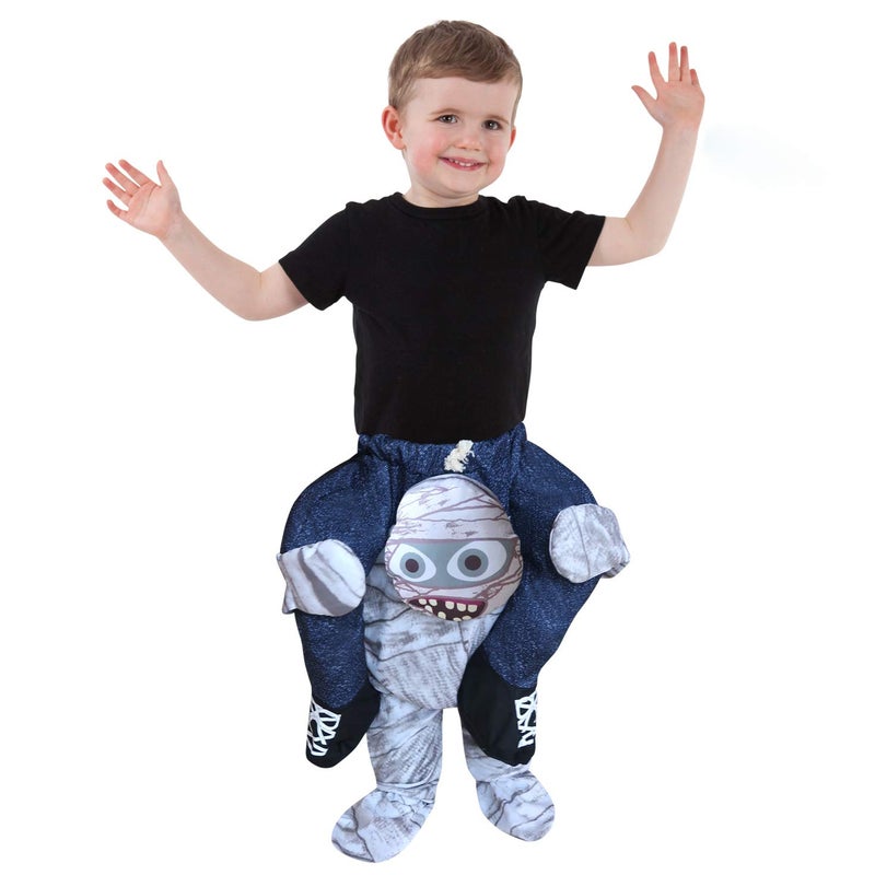 Morphsuits Toddler Mummy Costume Piggyback Fancy Dress Halloween Costume For Toddlers One Size Fits All - Image 1