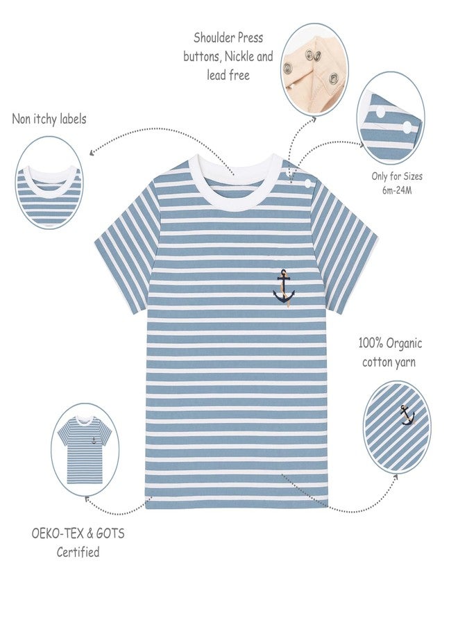 Kolorkode Organic Cotton Baby T-Shirt Pack of 2 - Soft, Breathable, Skin-Safe - Unisex for Newborn, Infant & Toddler - Image 4