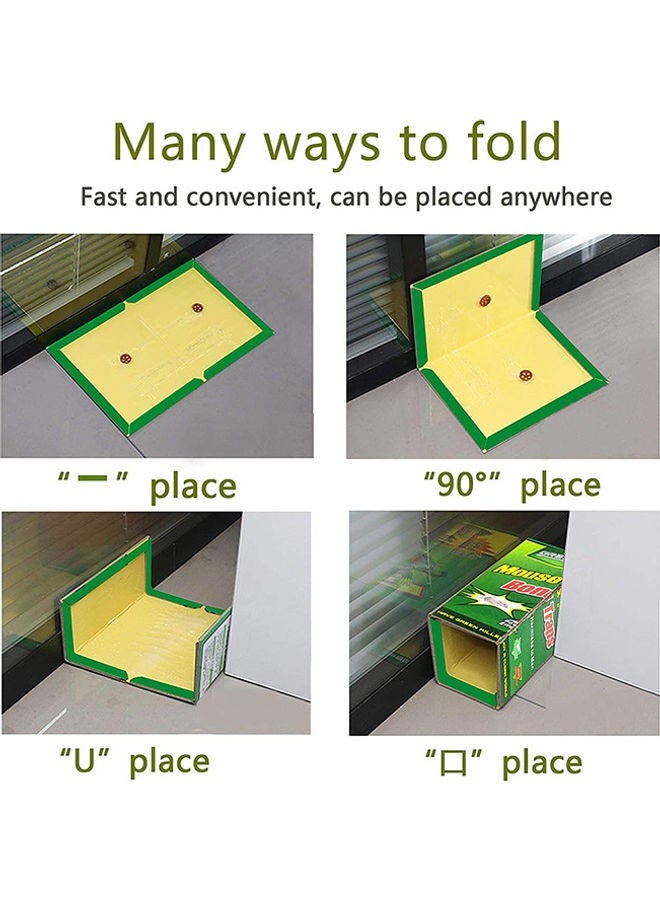 GREEN KILLER Pack of 5 Mouse Trap Glue Board Rat Trap Adhesive Super Sticky Glue Board Traps for Mice Pests Cockroaches Spiders Home Office Pest Control - Image 5
