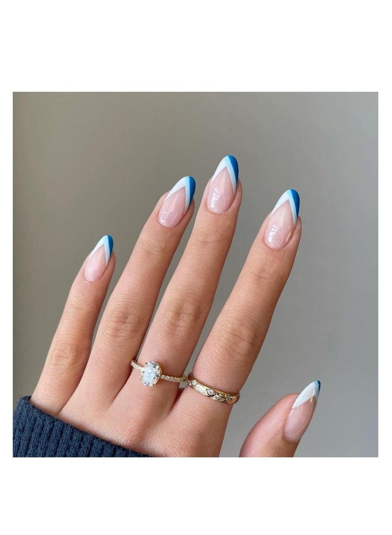 Salon Acrylic Reusable False Nails Set Double Tape and Glue Included - Image 1