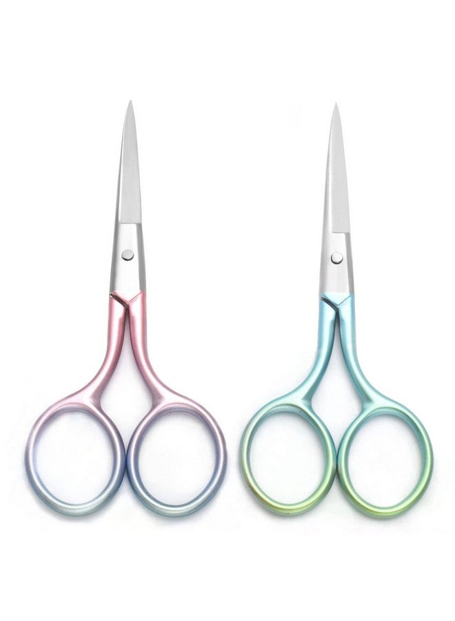 MORGLES Tweezers Set For Facial Hair Eyebrow Tweezers For Women Tweezers And Nail Clipper Set With Travel Case Precision Tweezers For Facial &Ingrown Hair Removal With Scissors - Image 1
