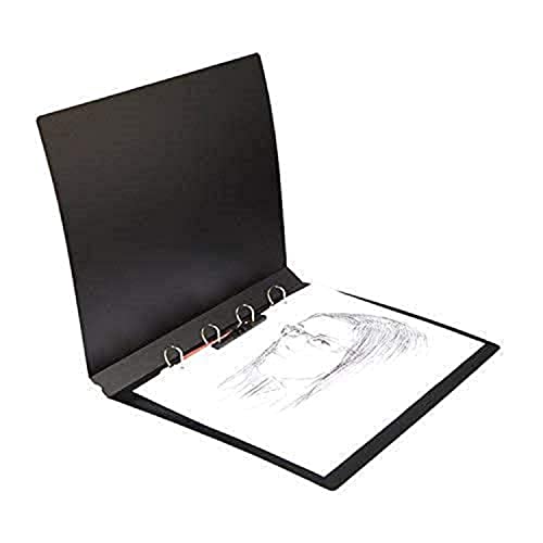 Peeplvalue 4D Ring Binder File, Pack of 4 A3 Big Size Multi Colour Binder File Specially for Architecture Size documents, Property Papers Paintings, Big Size Drawing Papers etc - Image 1