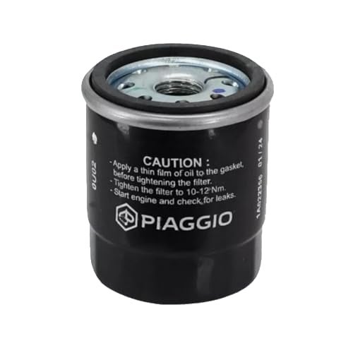Piaggio 82635R Vespa OEM Oil Filter for Modern Vespa Scooters 150cc-300cc | For All 150-300cc Vespa GT GTS GTV HPE Super Sei Giorni ABS HPE | OEM# 1A022356 483727 Part# 82635R - Image 2