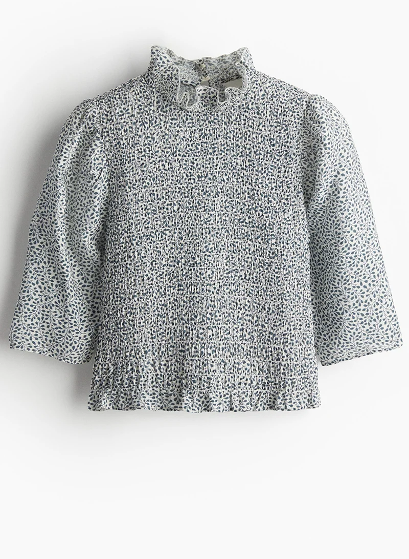 H&M Smocked Blouse