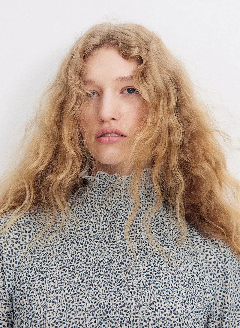 H&M Smocked Blouse