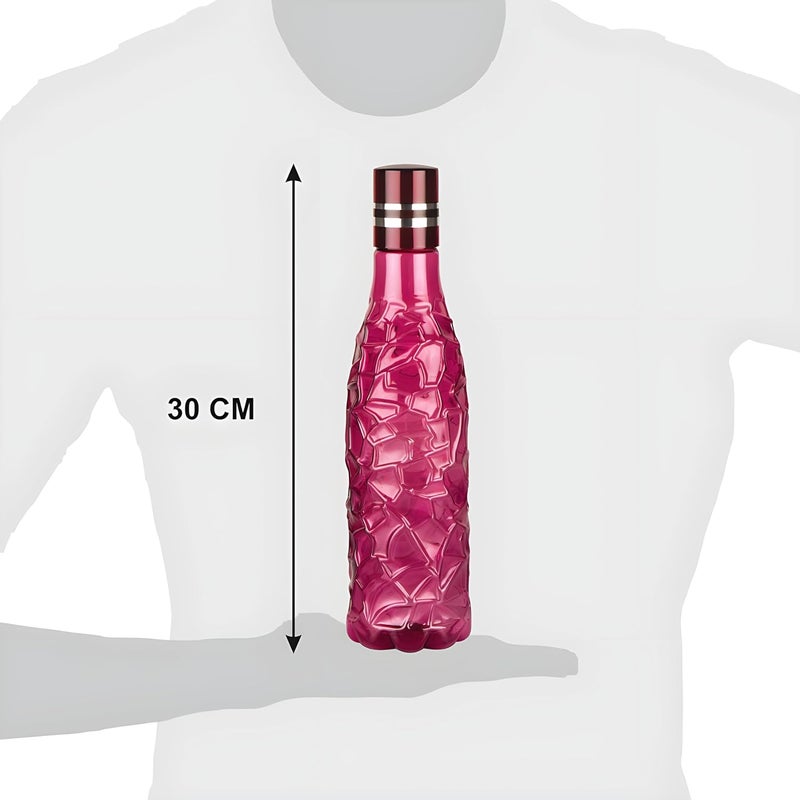 Homeor Unbreakable Plastic Water Bottle I Leak Proof I BPA Free Food Grade Fridge Water Bottle I Ideal for Gym Office Home Travel College Easy to Clean 1 Litre Each Set of 6 Assorted - Image 5