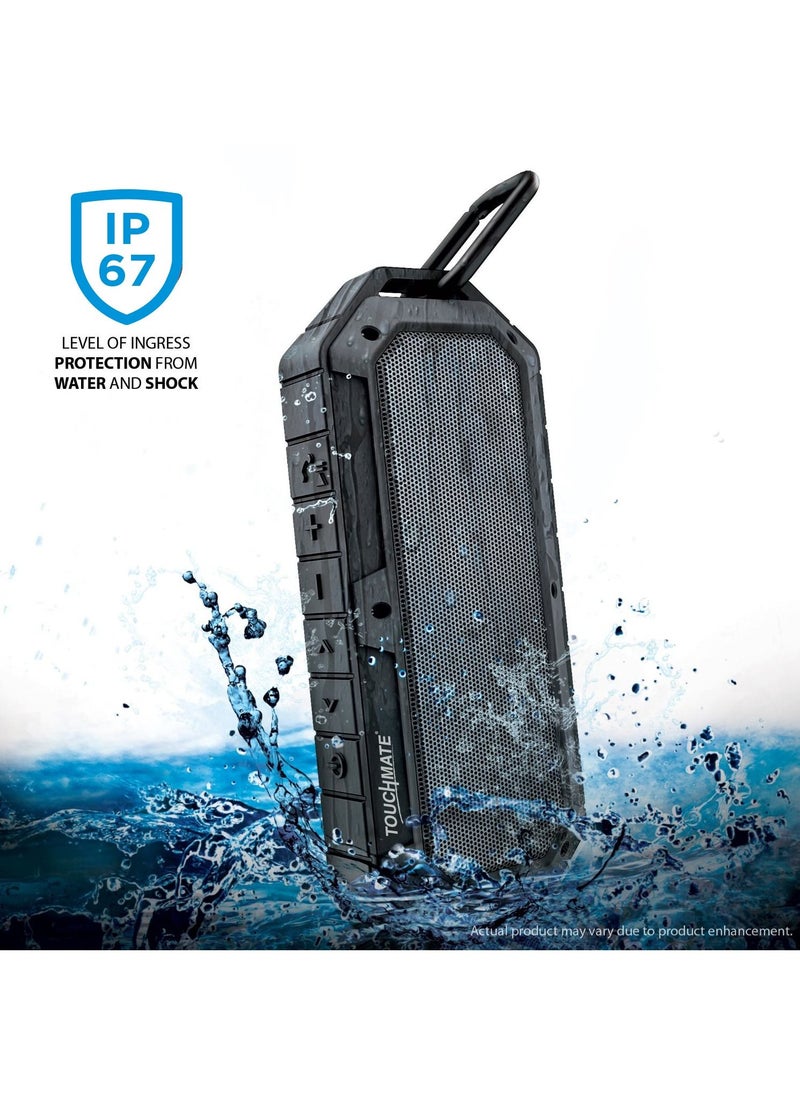 TOUCHMATE TOUCHMATE Waterproof Bluetooth Speaker  - Image 1