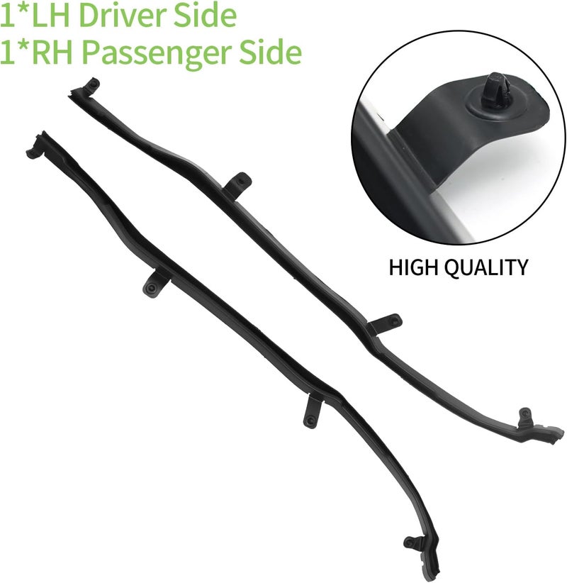 LEAVAN Right Passenger Side Rear Door Weatherstrip Seal - Image 2