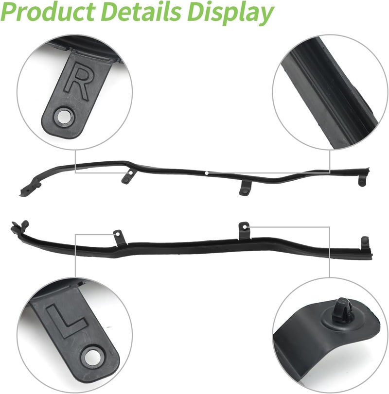 LEAVAN Right Passenger Side Rear Door Weatherstrip Seal - Image 4