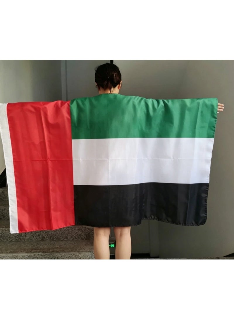 Flag Cape Wearable Polyester Fabric, 90x150cm - Image 1