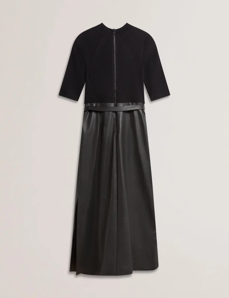 Ted Baker Pu High Waist Skirt