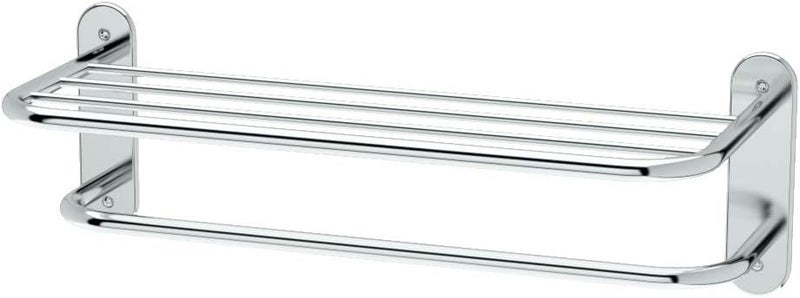 gatco Gatco 1531 Single Towel Rack with Chrome Finish  - Image 1