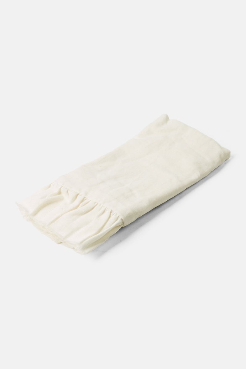 Muy Mucho غطاء وسادة سادة 45 x 45 سم، أبيض - Image 2