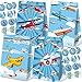 BQK 24Pcs Plane Party Bags Airplane Birthday Party Supplies Planes Party Decorations Airplane Gift Bag Airplane First Birthday Decorations - Image 3