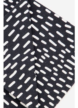 Vestio Textiling Decorative Cushion Cover 50 x 50 cm, Black/White  - Image 2