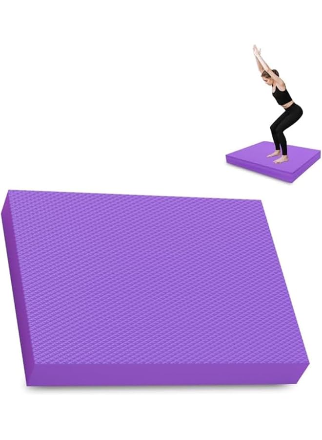 PROMASS Exercise Balance Pad, Gym Exercise Pad For Fitness Core Stability, Balance Pad Yoga Balance Training Foam Mat, Slip Resistant Foam Mat For Yoga, Pilates, Meditation - Image 1