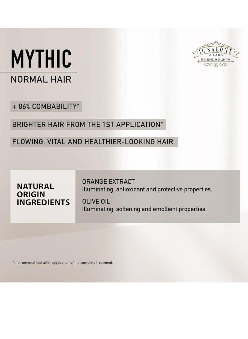 IL SALONE Il Salon Milano Maschera Mythic Mask Softness And Brightness Vitality And Lightness Normal Hair Olive Oil & Orange Extract 250ml - Image 2
