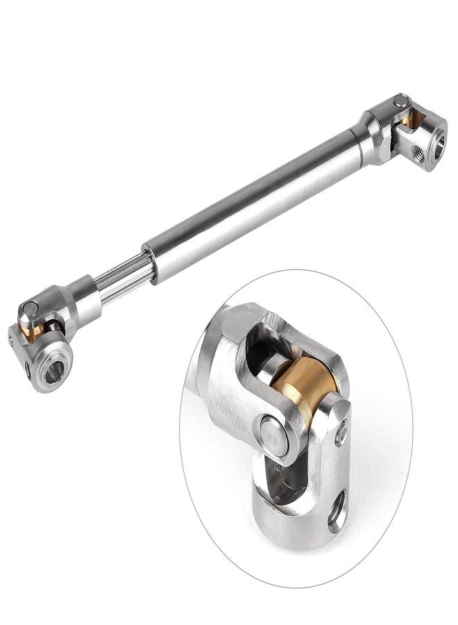Hobbyfire 2pcs Hobbyfire 1/10 RC Crawler Drive Shafts Stainless Steel Universal Joint Driveshaft for Axial SCX10 II III Traxxas TRX4 Redcat Gen8 Gen7 Element Upgrades Parts(118-175mm) - Image 5