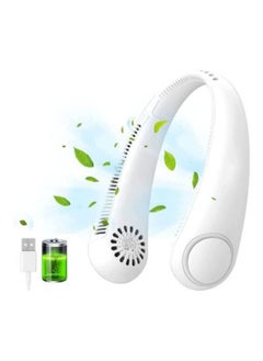 ACLIX Portable Neck Fan Hands Free Bladeless Neck Fan, Cooling Hanging Fan, USB Rechargeable Personal Neck Fan, Headphone Design Neck Air Conditioner BY ACLIX  - Image 1