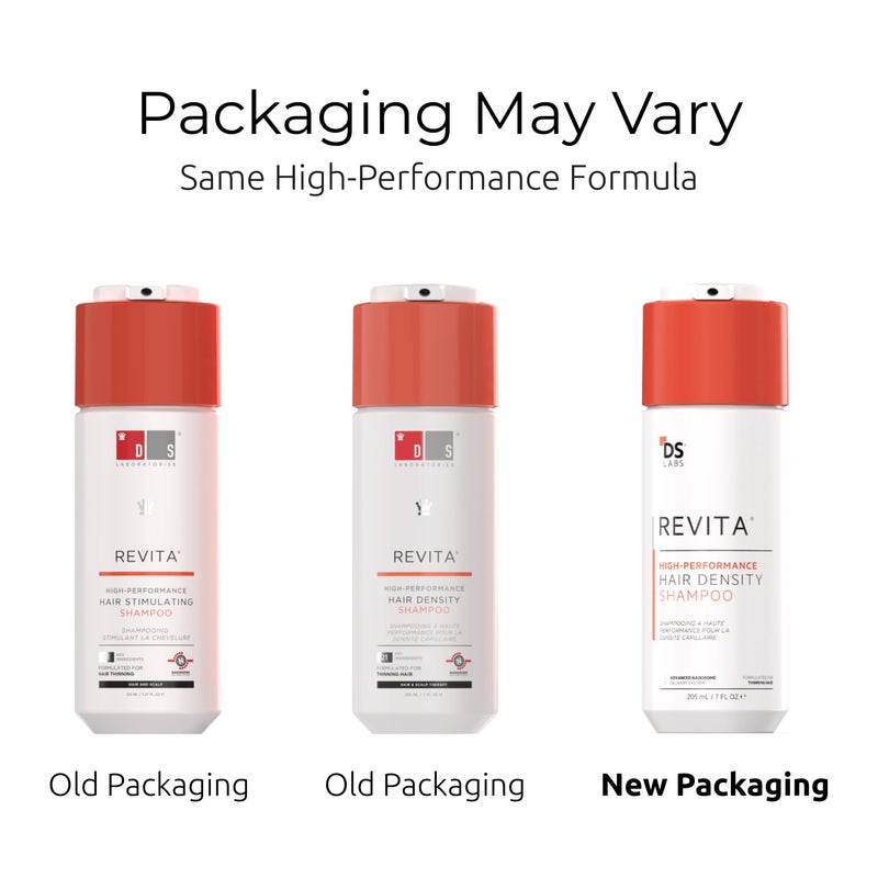 DS LABORATORIES DS Labs Revita Shampoo, 205 mL â€“ Scalp Refreshing Cleanse for Fuller Looking, Volumizing, Lightweight Hydration, Sulfate & Silicone Free, Color Safe, For Men & Women - Image 2