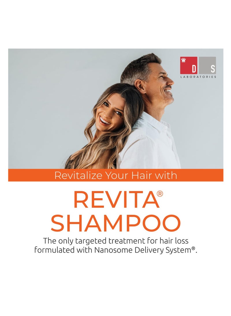 DS LABORATORIES - DS Laboratories Revita - Hair Growth and Thickening Shampoo with DHT Blocker, Biotin for Hair Regrowth Treatment for Women and Men - Image 1