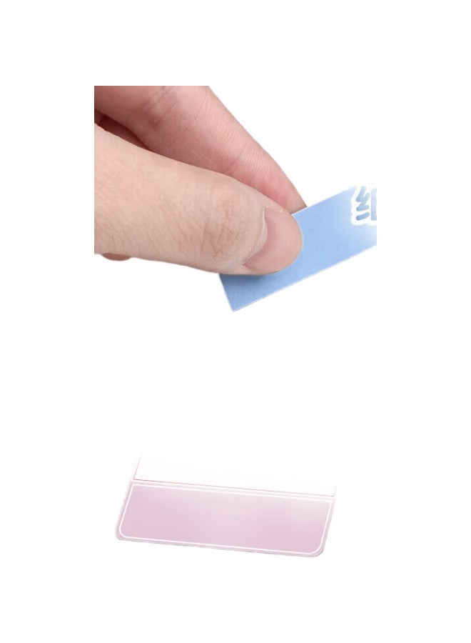 Simaa Morandi Color Index Label Stickers, 120 Pieces, Fluorescent Film Sticky Notes, Tear-Off Waterproof Fluorescent Markers, Student Loose-Leaf Index Stickers, Morandi Color Medium Size - Image 2