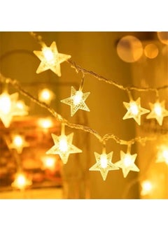 HUMAIZAR HUMAIZAR Mini Star Ramadan Fairy Lights 20 LED Plugin String Lights for Festive Home Decoration Bedroom Festive Ambiance Plug in  - Image 1