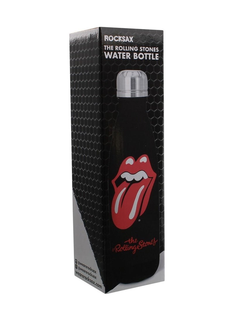 ROCKSAX The Rolling Stones Drinks Bottle Tongue Logo Vacuum Insulated Flask Ideal Bottle for Hot Water and Chilled Drinks Licensed Product Eco Friendly Reusable Bottle  - Image 2