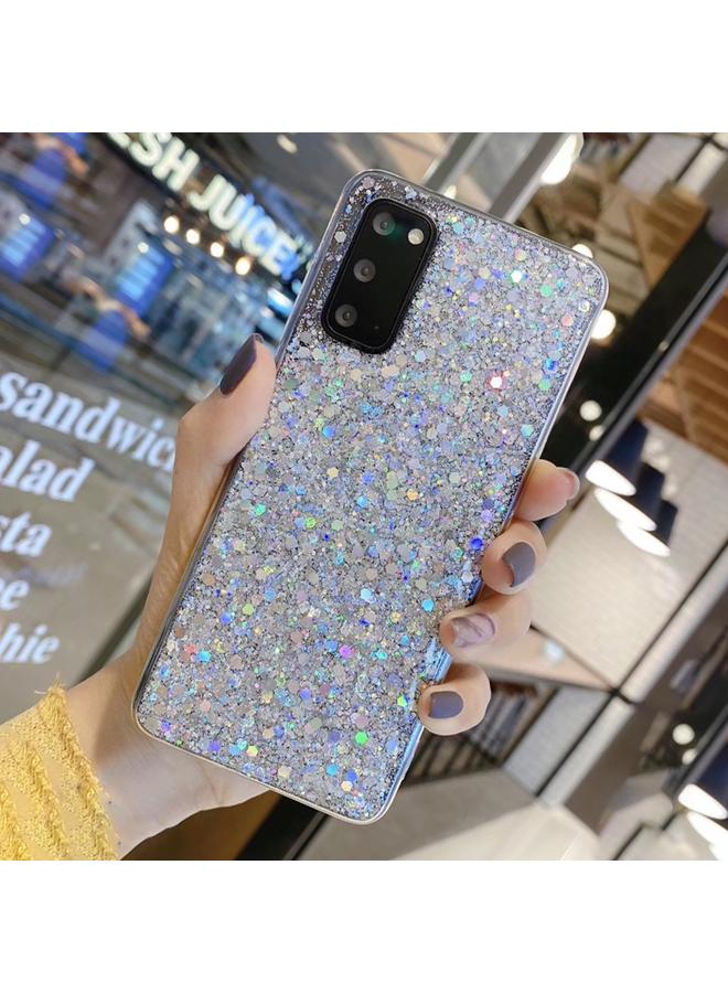 The Bros Case For Samsung Galaxy S22+ 5G Glitter Sequins Epoxy TPU Phone Case