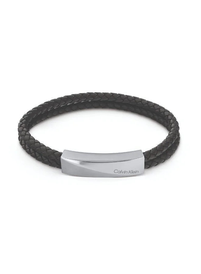 CALVIN KLEIN LEATHER BRACELET