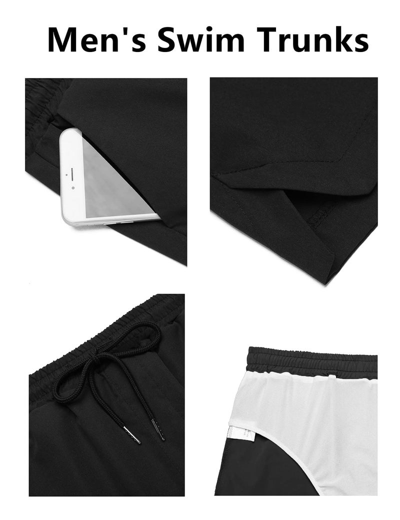 COOFANDY Men's Swim Trunks Quick Dry Board Shorts Swimsuit Swimwear Bathing Suit - Image 4