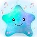 Subao Sensory Toys for Kids with Autism14 Soft Toddler Pillow With Light MusicPlush Star Night LightLight Up Adhd Autism Sensory ProductsBirthday Xmas Easter Gifts for Boys 3 4 5 6 7 8 9 10 Blue - Image 2