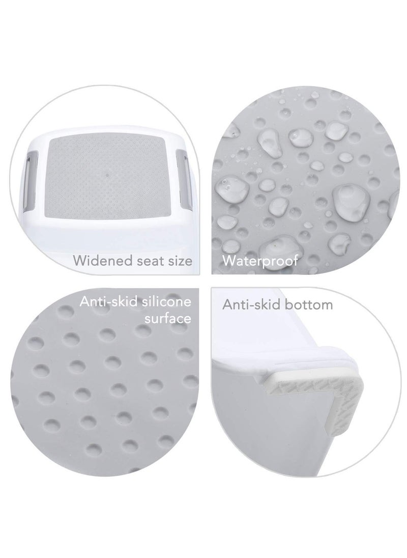 Arabest Toilet Training Step Stool, 2 Tier Toddler Potty Stool Anti Slip and Easy to Carry, Children's Step Stool for Bathroom and Kitchen  - Image 2