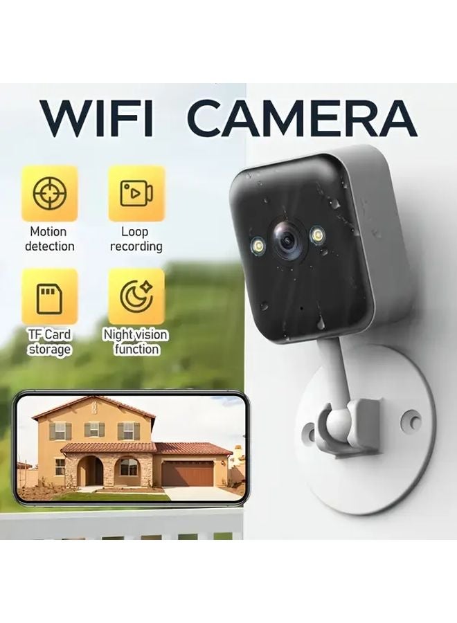 JOOAN 1080P HD Wireless WiFi Security Camera With 64G SD Card Color Night Vision Two Way Talk Indoor Outdoor - Image 2