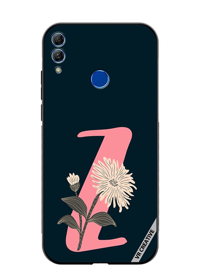 Protective Case Cover For Honor 10 Lite Alphabet Z Design Multicolour