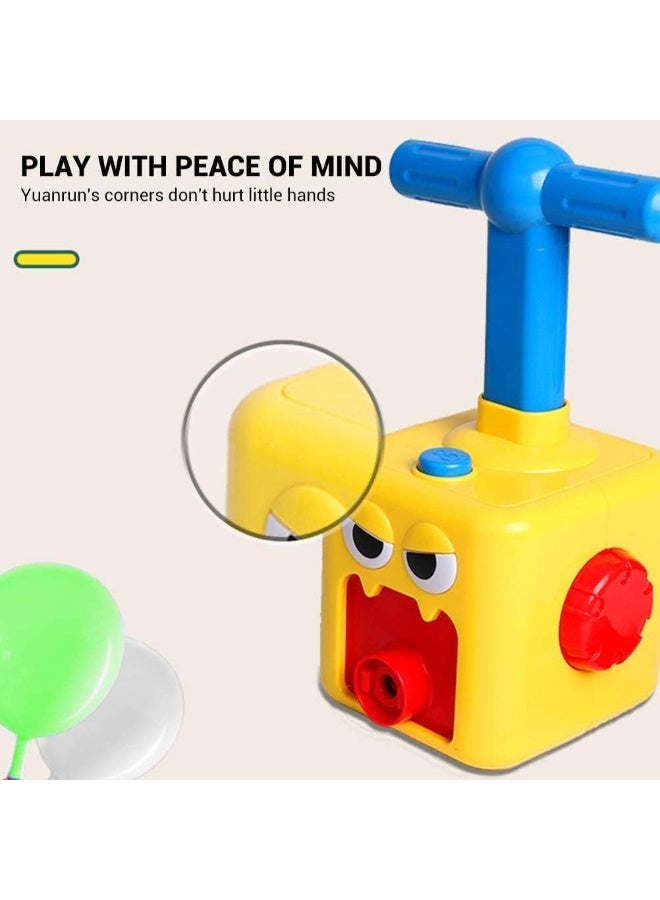 حديقة الألعاب لعبة سيارة تعمل بالبالون - مجموعة سباقات هوائية ممتعة وتعليمية للأطفال في مجالات العلوم والتكنولوجيا والهندسة والرياضيات - Image 4