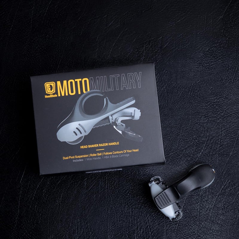 HeadBlade LE Moto Men's Head Shaving Razor - Military - Revolutionary Dual Active Suspension… - Image 5