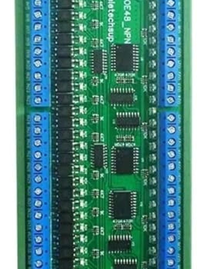 48CH RS485 Remote IO Module PLC DI DO Expansion Board MODBUS RTU Protocol DIN Rail Box - Image 1