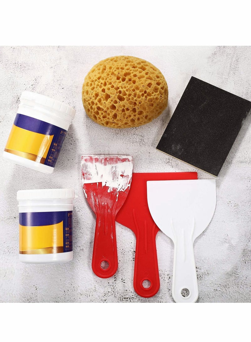 Texture Sponge Drywall Wall Patch Ceiling Home Decor for Repair DIY Painting (2 Pcs,13.5x 9.5x7cm)  - Image 3